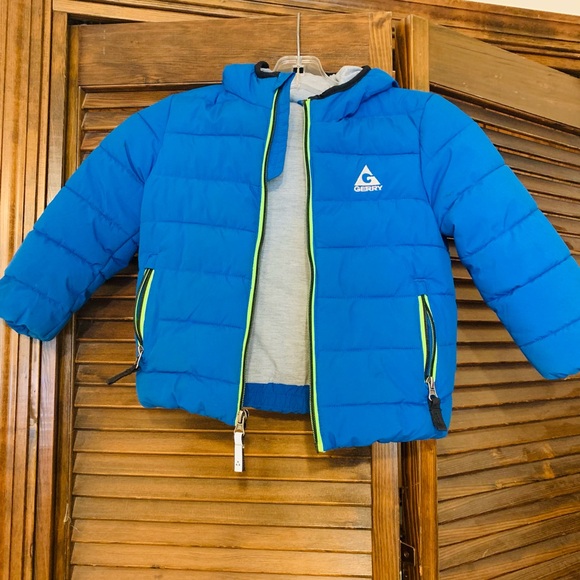 3T Toddler Gerry Weber Vibrant Blue Puffer Jacket - Picture 2 of 6
